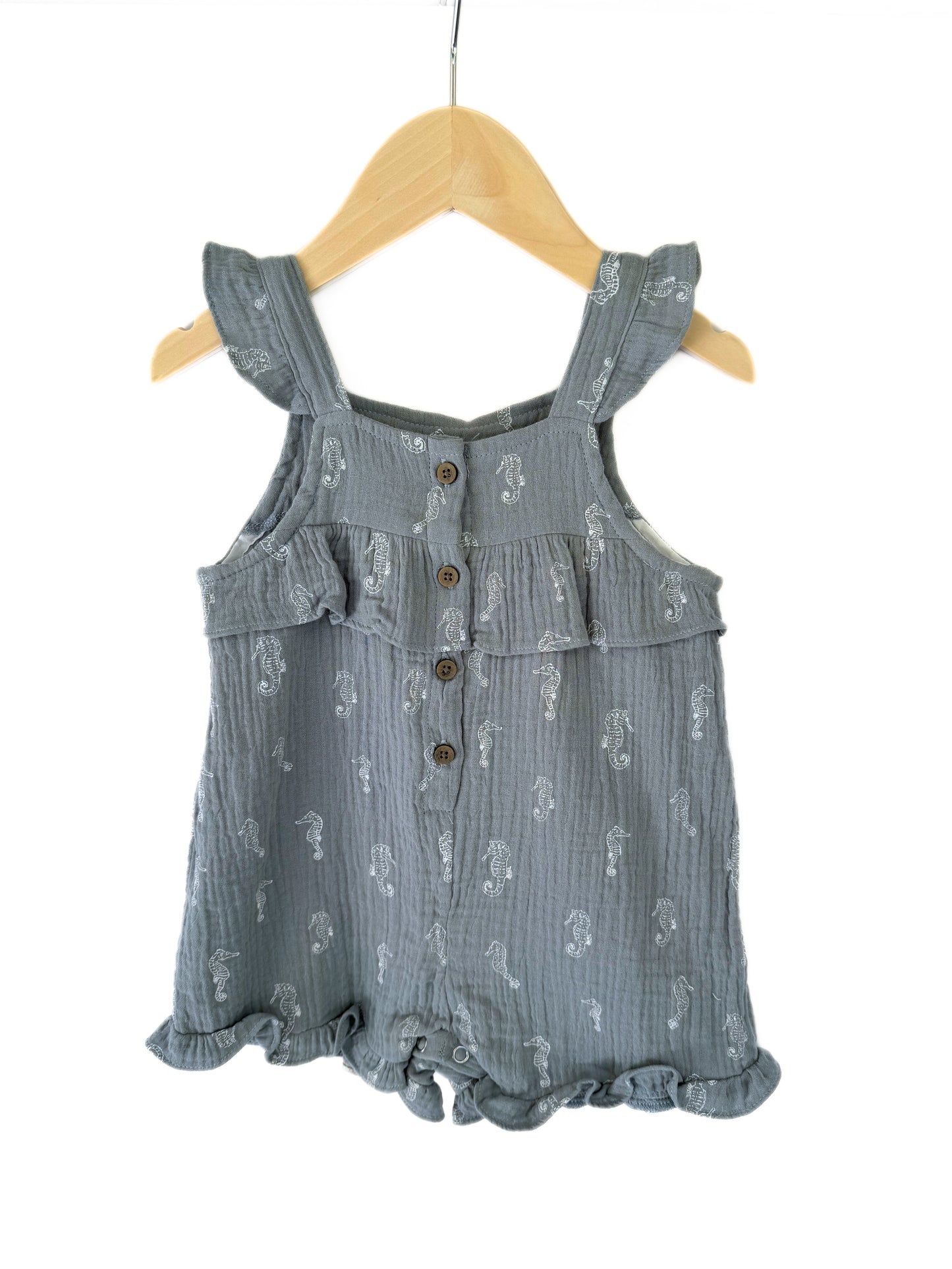 Seahorse Girls Romper