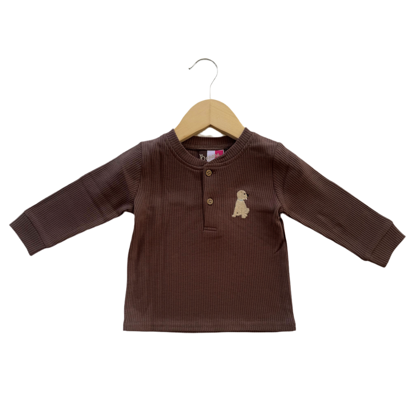 Puppy Henley Boys Shirt