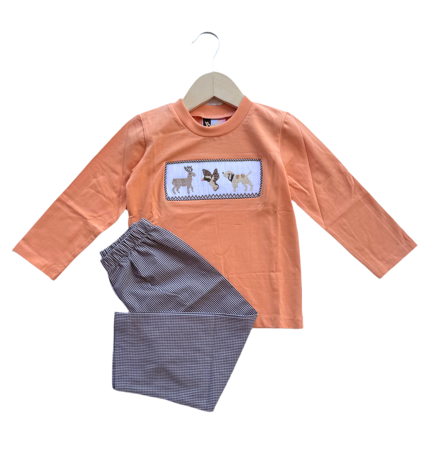 Boys Life Smocked Pant Set