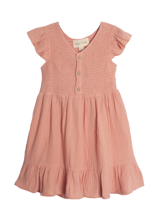 Sweet Raspberry Girls Dress