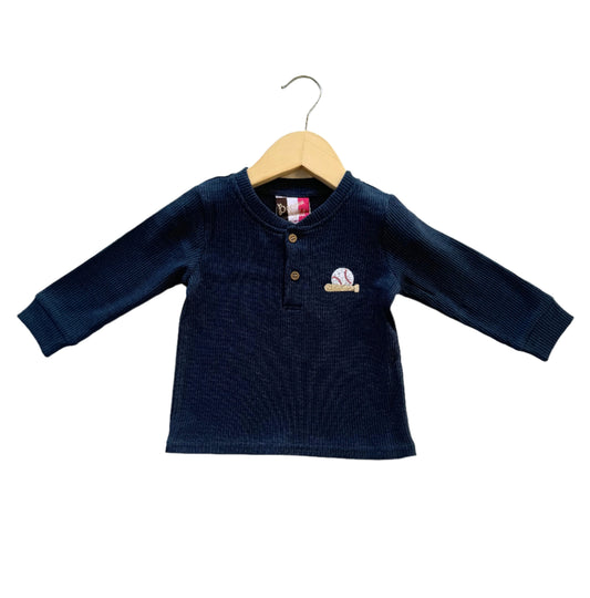 Baseball Henley Boys Shirt