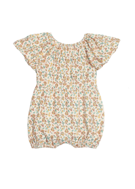 Field of Flowers Girls Romper