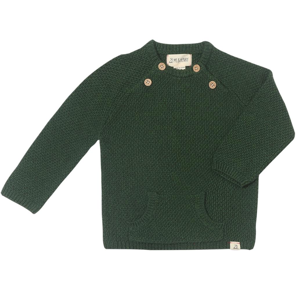 Green Morrison Boys Sweater