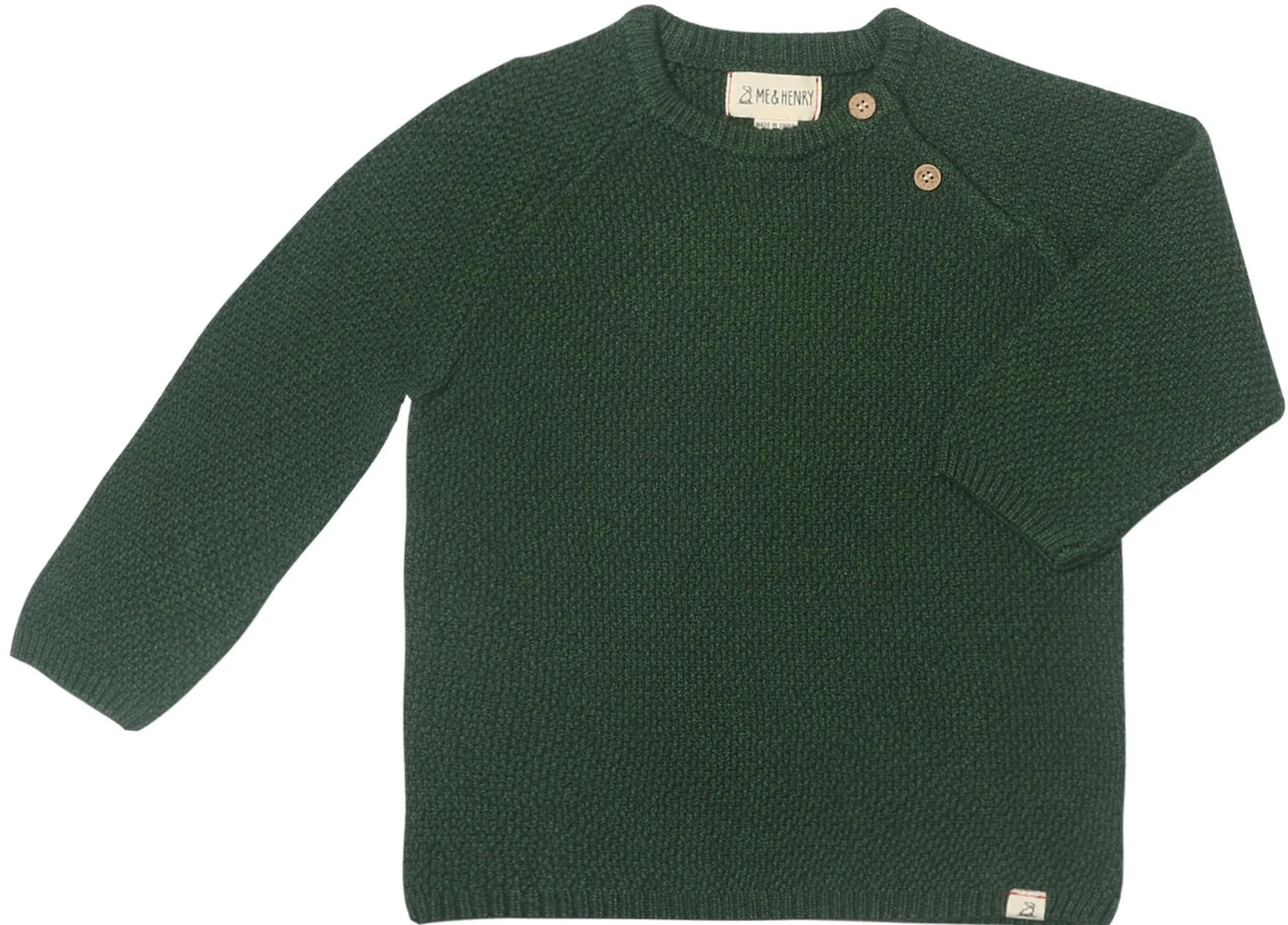 Green Roan Boys Sweater