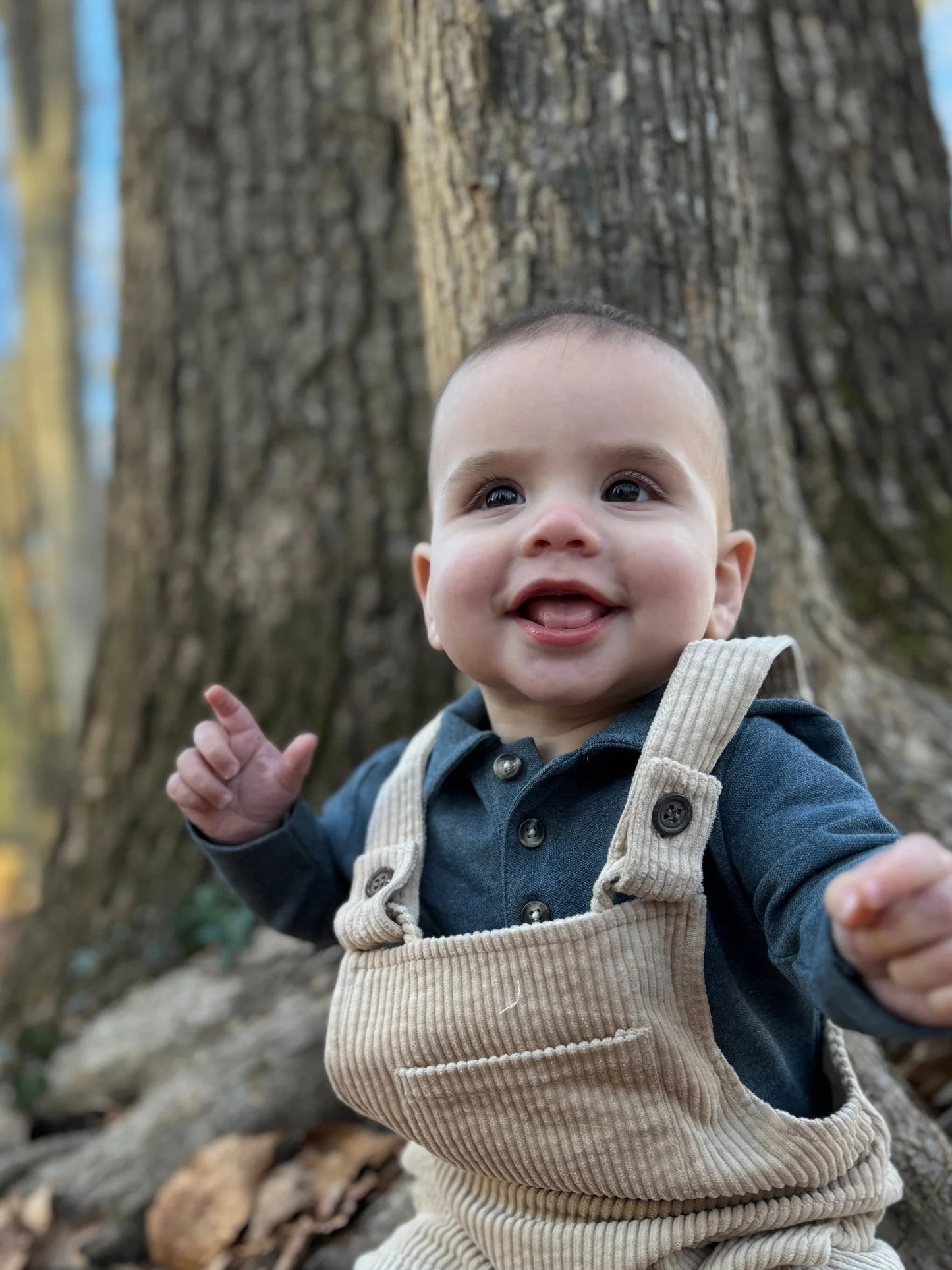 Galleon Chunky Cord Boys Overalls