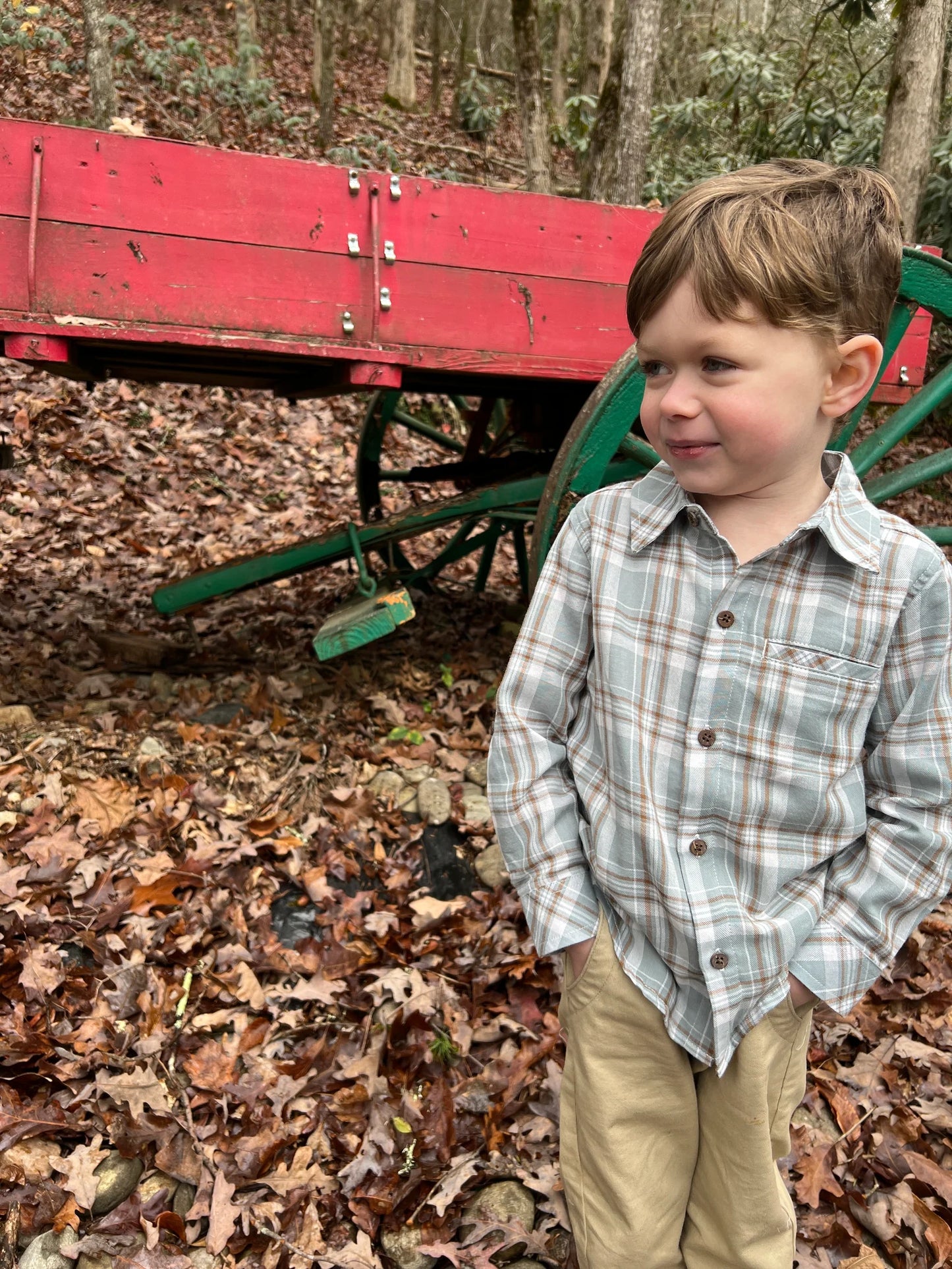 Atwood Plaid Boys Shirt